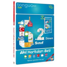 Tonguç Akademi 6. Sınıf 2. Dönem Akıl Haritaları Set