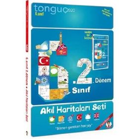 Tonguç Akademi 6. Sınıf 2. Dönem Akıl Haritaları Set