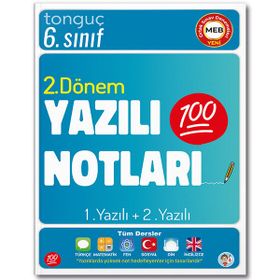 Tonguç Akademi 6. Sınıf Yazılı Notları 2. Dönem 1 ve 2. Yazılı 2022