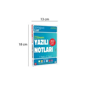 Tonguç Akademi 6. Sınıf Yazılı Notları 2. Dönem 1 ve 2. Yazılı Kitap