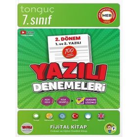 Tonguç Akademi 7. Sınıf 2. Dönem 1 ve 2. Yazılı Denemeleri