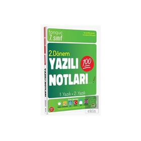 Tonguç Akademi 7. Sınıf 2. Dönem 1. ve 2. Yazılı Notları