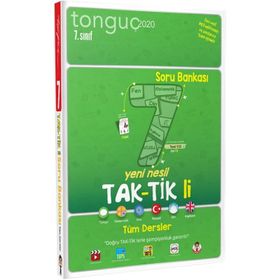 Tonguç Akademi 7. Sınıf Taktikli Tüm Dersler Soru Bankası