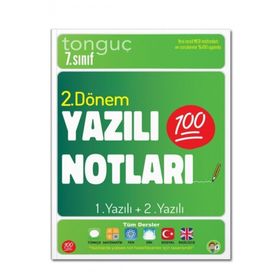 Tonguç Akademi 7. Sınıf Yazılı Notları 2. Dönem 1 ve 2. Yazılı 2022