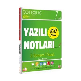 Tonguç Akademi 7. Sınıf Yazılı Notları 2. Dönem 1 ve 2. Yazılı Kitap