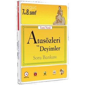 Tonguç Akademi 7 ve 8. Sınıf Atasözleri ve Deyimler Soru Bankası