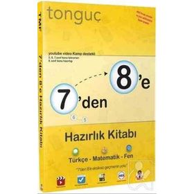 Tonguç Akademi 7'den 8'e Hazırlık Kitabı