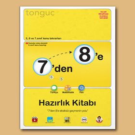 Tonguç Akademi 7'den 8'e Hazırlık Kitabı