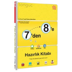Tonguç Akademi 7'den 8'e Hazırlık Kitabı