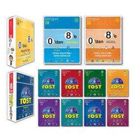 Tonguç Akademi 8. Sınıf 0'dan 8'e Hazırlık Seti