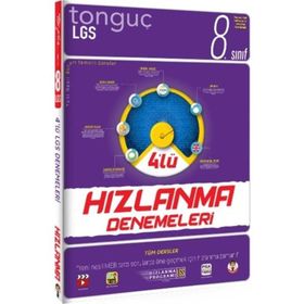 Tonguç Akademi 8. Sınıf LGS 4'lü Hızlanma Denemeleri