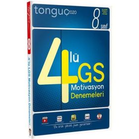 Tonguç Akademi 8. Sınıf LGS 4'lü Motivasyon Denemeleri