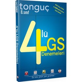 Tonguç Akademi 8. Sınıf LGS 4'lü Motivasyon Denemeleri