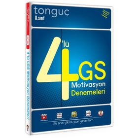 Tonguç Akademi 8. Sınıf LGS 4'lü Motivasyon Denemeleri