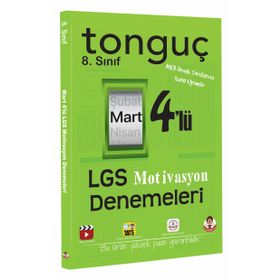 Tonguç Akademi 8. Sınıf LGS 4'lü Motivasyon Denemeleri