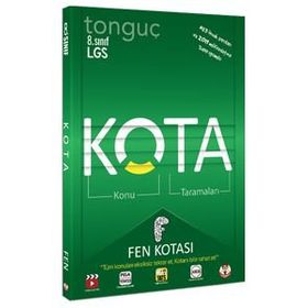 Tonguç Akademi 8. Sınıf Lgs Kota Konu Taramaları Fen Bilimleri Kotası
