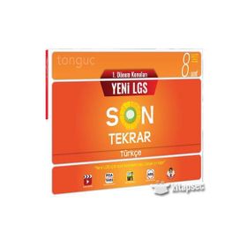 Tonguç Akademi 8. Sınıf LGS Türkçe Son Tekrar