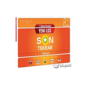 Tonguç Akademi 8. Sınıf LGS Türkçe Son Tekrar