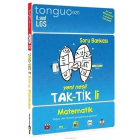 Tonguç Akademi 8. Sınıf Matematik Taktikli Soru Bankası