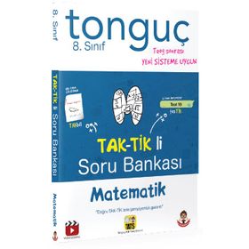 Tonguç Akademi 8. Sınıf Matematik Taktikli Soru Bankası