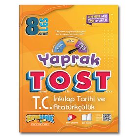 Tonguç Akademi - 8. Sınıf T.C. İnkılap Tarihi ve Atatürkçülük Yaprak Tost