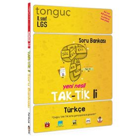 Tonguç Akademi 8. Sınıf Türkçe Taktikli Soru Bankası 2022