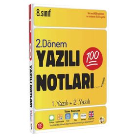 Tonguç Akademi 8. Sınıf Yazılı Notları 2. Dönem 1 ve 2. Yazılı 2022