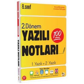 Tonguç Akademi 8. Sınıf Yazılı Notları 2. Dönem 1 ve 2. Yazılı 2022