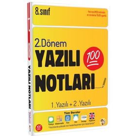 Tonguç Akademi 8. Sınıf Yazılı Notları 2. Dönem 1 ve 2. Yazılı Kitap
