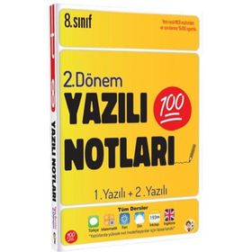 Tonguç Akademi 8. Sınıf Yazılı Notları 2. Dönem 1 ve 2. Yazılı Kitap