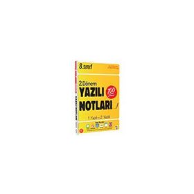 Tonguç Akademi 8. Sınıf Yazılı Notları 2. Dönem 1 ve 2. Yazılı Kitap
