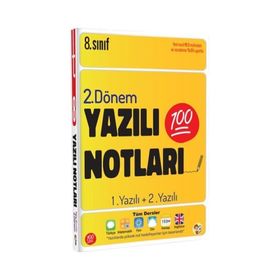 Tonguç Akademi 8. Sınıf Yazılı Notları 2. Dönem 1 ve 2. Yazılı Kitap