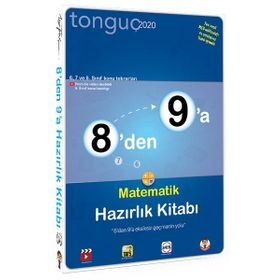 Tonguç Akademi 8'den 9'a Matematik Hazırlık Kitabı