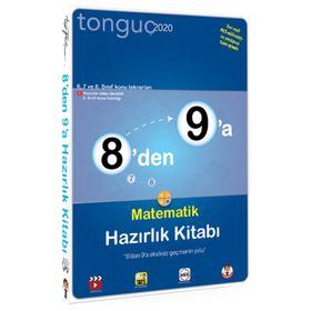 Tonguç Akademi 8'den 9'a Matematik Hazırlık Kitabı
