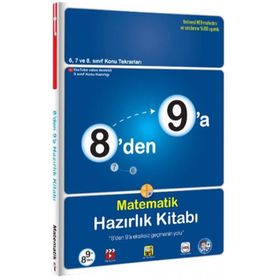 Tonguç Akademi 8'den 9'a Matematik Hazırlık Kitabı