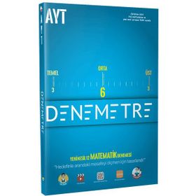 Tonguç Akademi AYT Denemetre Yeni Nesil 12 Matematik Denemesi