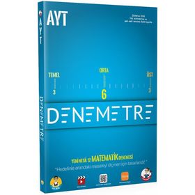 Tonguç Akademi AYT Denemetre Yeni Nesil 12 Matematik Denemesi
