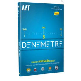 Tonguç Akademi AYT Denemetre Yeni Nesil 12 Matematik Denemesi