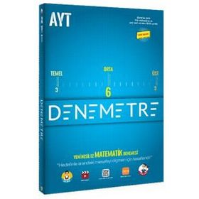 Tonguç Akademi AYT Denemetre Yeni Nesil 12 Matematik Denemesi