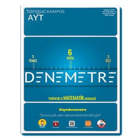 Tonguç Akademi AYT Denemetre Yeni Nesil 12 Matematik Denemesi