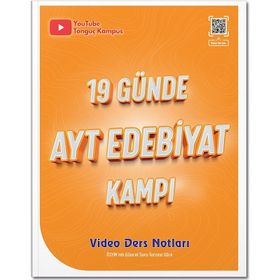 Tonguç Akademi AYT Edebiyat 19 Günde Kamp
