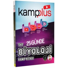 Tonguç Akademi Kampplus 25 Günde TYT Biyoloji Kampı Video Anlatımlı Kamp Kitabı