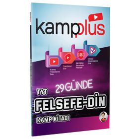 Tonguç Akademi Kampplus 29 Günde TYT Felsefe Din Kampı Video Anlatımlı Kamp Kitabı
