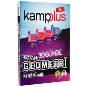 Tonguç Akademi Kampplus 30 Günde TYT-AYT Geometri Kampı Video Anlatımlı Kamp Kitabı