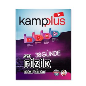 Tonguç Akademi Kampplus 38 Günde AYT Fizik Kampı Video Anlatımlı Kamp Kitabı
