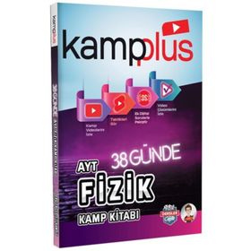 Tonguç Akademi Kampplus 38 Günde AYT Fizik Kampı Video Anlatımlı Kamp Kitabı