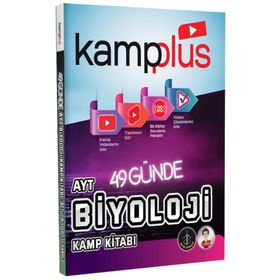 Tonguç Akademi Kampplus 49 Günde AYT Biyoloji Kampı Video Anlatımlı Kamp Kitabı