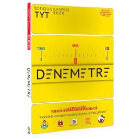 Tonguç Akademi TYT Denemetre Yeni Nesil 15 Matematik Denemesi
