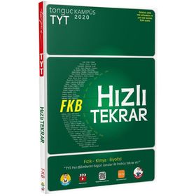 Tonguç Akademi TYT Fizik Kimya Biyoloji Hızlı Tekrar