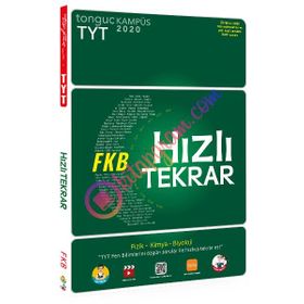 Tonguç Akademi TYT Fizik Kimya Biyoloji Hızlı Tekrar
